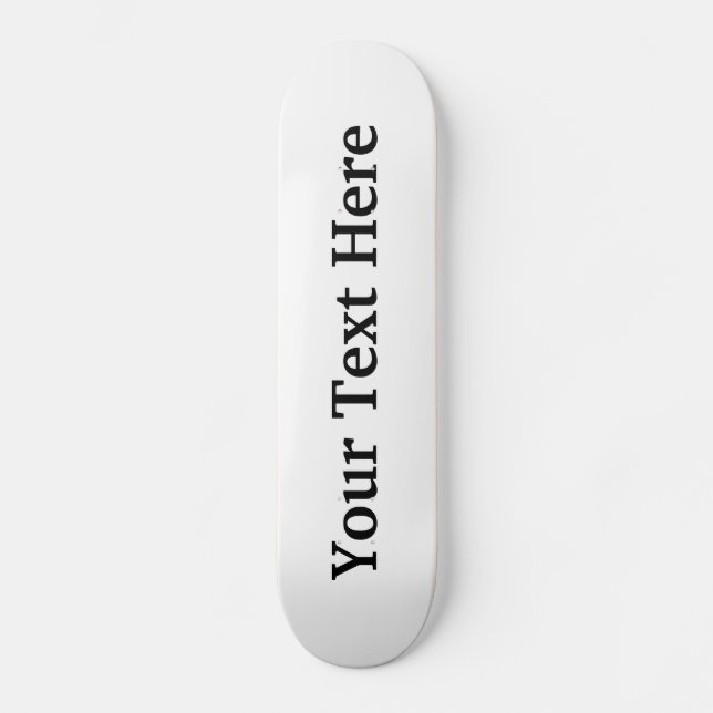 Make Your Own Skateboard (Front)