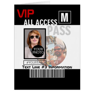 Make Your Own VIP Pass 8 ways to Personalize