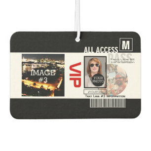 Make Your Own VIP Pass 8 ways to Personalize Air Freshener