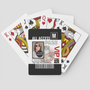 Make Your Own VIP Pass 8 ways to Personalize Playing Cards