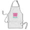 Make your own white baking apron for women