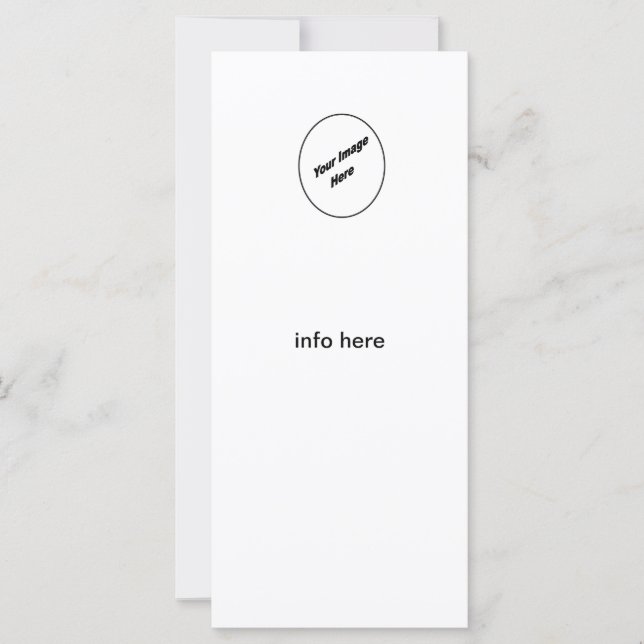 Make Your Personalized Rack Card (Front)