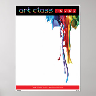 Make Your Rules - Blank Poster