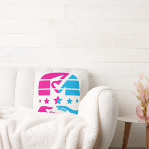 Make Your Voice Count Throw Pillow