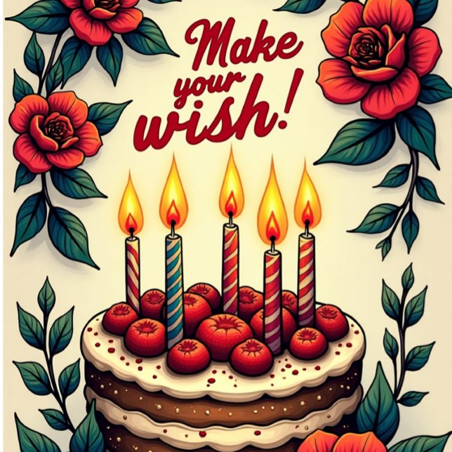 Make Your Wish Birthday Card Fairy WISH DENIED! (Creator Uploaded)