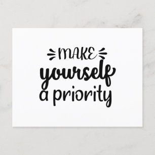 Make Yourself a Priority Postcard