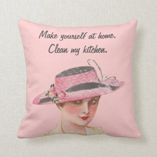 Make Yourself At Home... Throw Pillow
