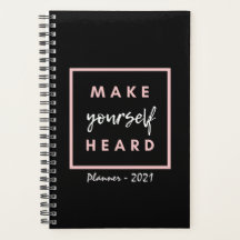 Make Yourself Heard Planner 2021