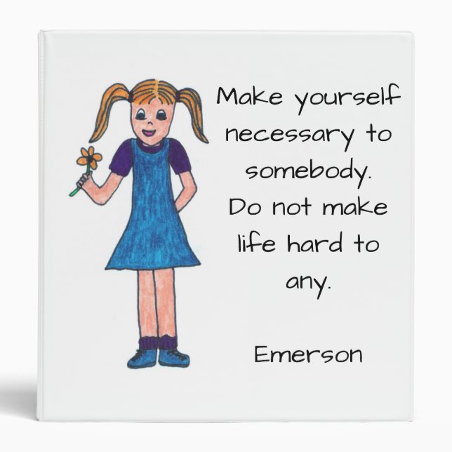Make Yourself Necessary binder (Front)