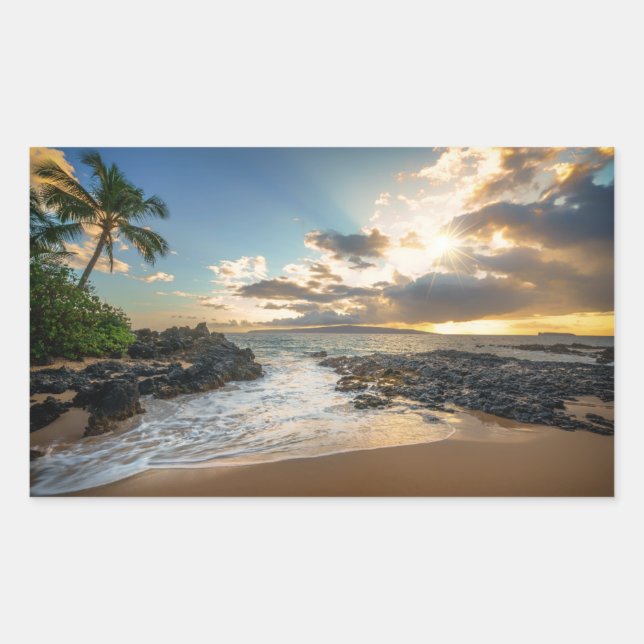 Makena Beach | Makena Cove Sticker (Front)