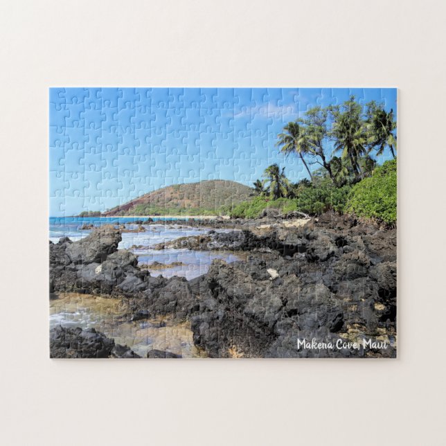 Makena Cove Maui Hawaii Jigsaw Puzzle (Horizontal)