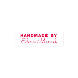 Maker's Stitched Handmade Name Stamp