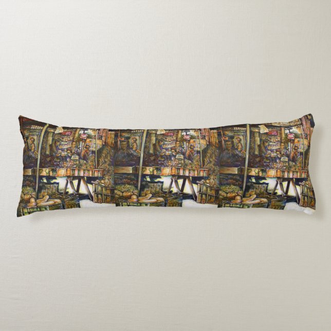 Makes Creativity Glimmer All the Brighter Body Pillow (Front)