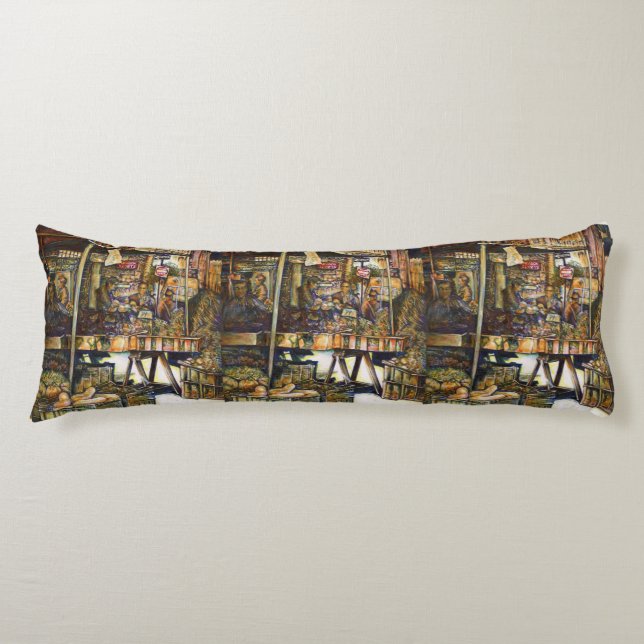 Makes Creativity Glimmer All the Brighter Body Pillow (Front)