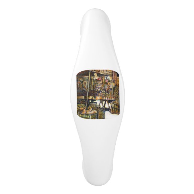 Makes Creativity Glimmer All the Brighter Ceramic Cabinet Pull (Front)