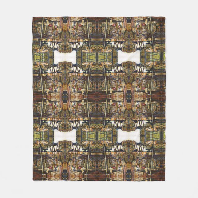 Makes Creativity Glimmer All the Brighter Fleece Blanket (Front)