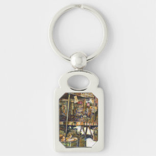 Makes Creativity Glimmer All the Brighter Keychain