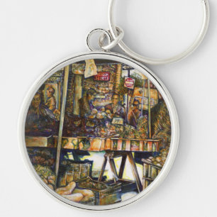 Makes Creativity Glimmer All the Brighter Keychain