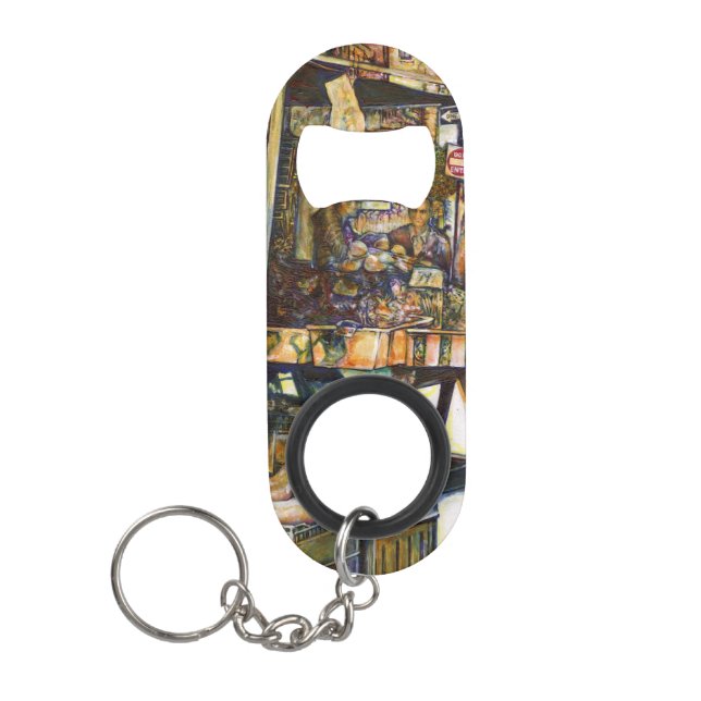 Makes Creativity Glimmer All the Brighter Keychain Bottle Opener (Front)