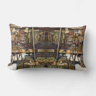 Makes Creativity Glimmer All the Brighter Lumbar Pillow