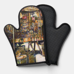 Makes Creativity Glimmer All the Brighter Oven Mitt