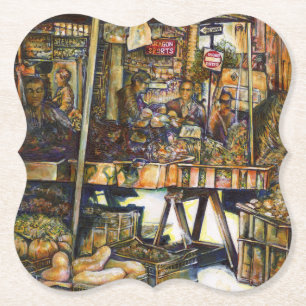 Makes Creativity Glimmer All the Brighter Paper Coaster