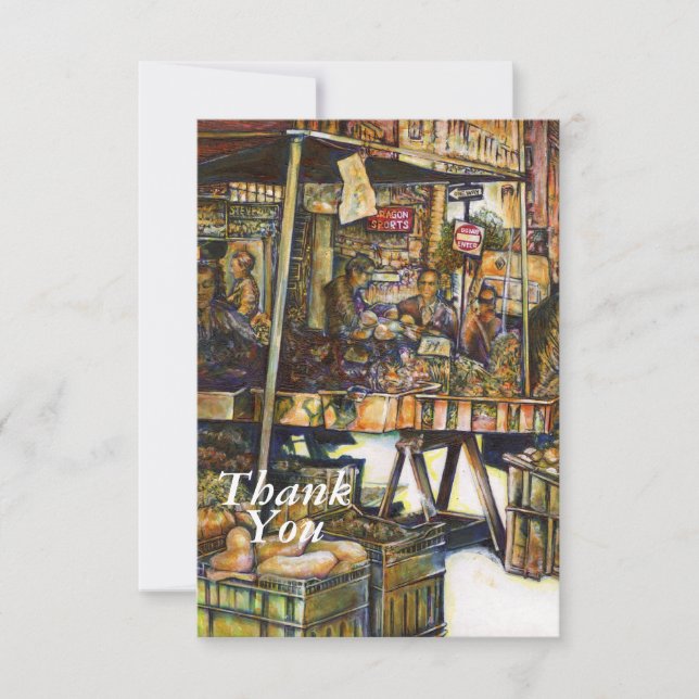 Makes Creativity Glimmer All the Brighter Thank You Card (Front)