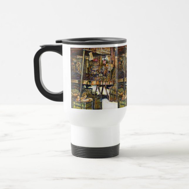 Makes Creativity Glimmer All the Brighter Travel Mug (Left)