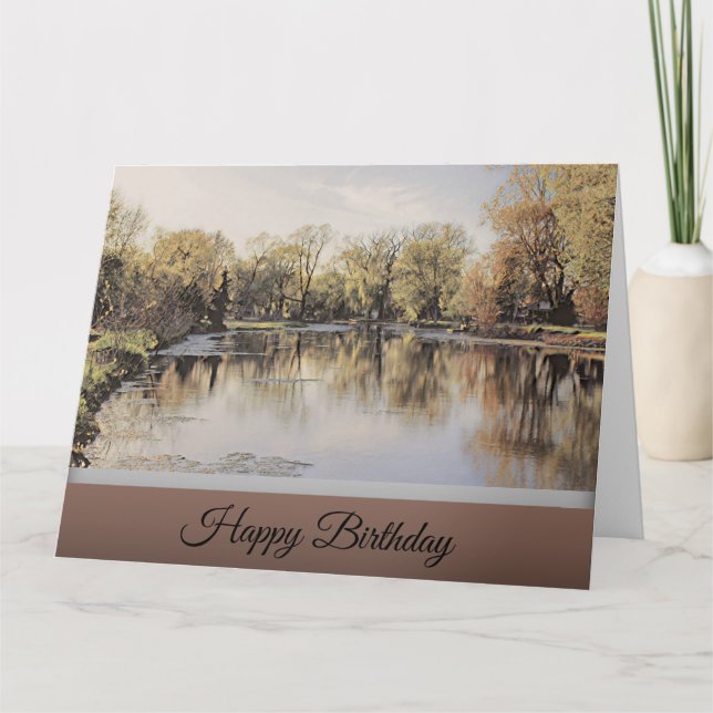 Makes Your Heart Smile - Birthday Card (Front)