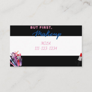 MAKEUO ARTIST BUSINESS CARD