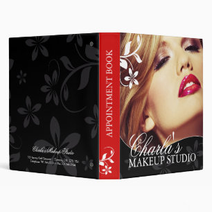Makeup Artist Appointment Book Binder