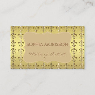 Makeup Artist Appointment Fleur-de-lis Monogram