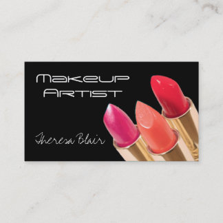 Makeup Artist Beauty Business Card