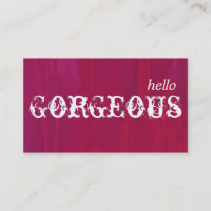 Makeup Artist, Beauty Salon Business Card