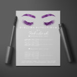 Makeup Artist Beauty Salon Flyer SPA Grey<br><div class="desc">florenceK luxury beauty salon colletion</div>