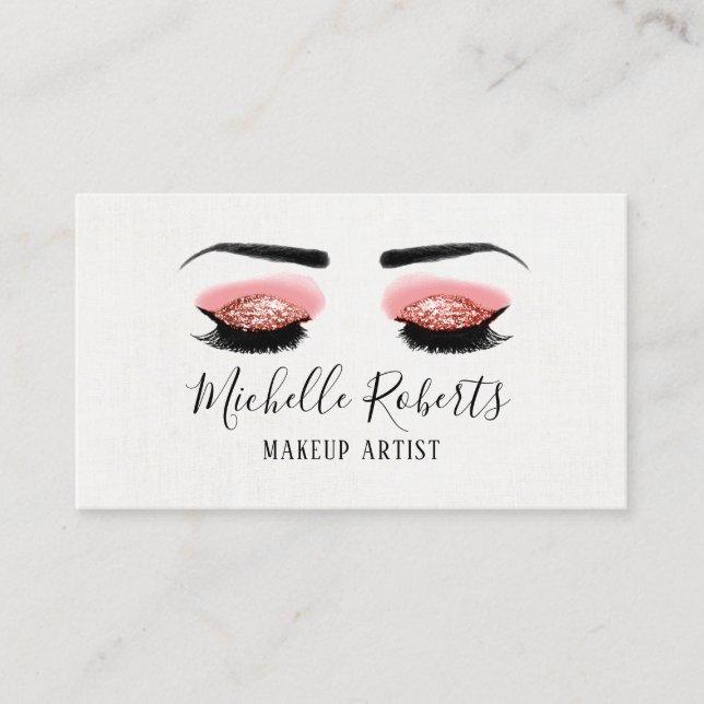Makeup Artist Brow & Lash Beauty Salon Appointment (Front)