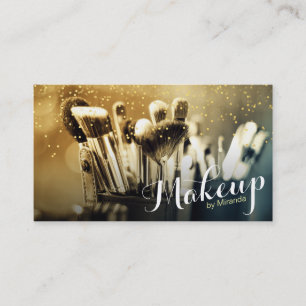 Makeup Artist Brush Set Gold Confetti Appointment