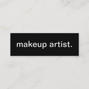 Makeup Artist Business Card