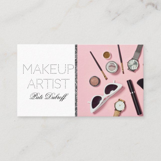 Makeup Artist Business Card (Front)
