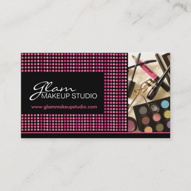 Makeup Artist Business Card (Front)