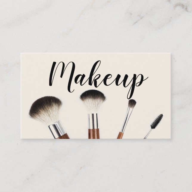 Makeup Artist Business Card (Front)