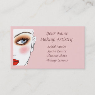 Makeup Artist Business Card