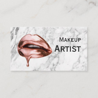 makeup artist business card
