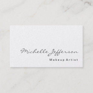 Makeup Artist Business Card