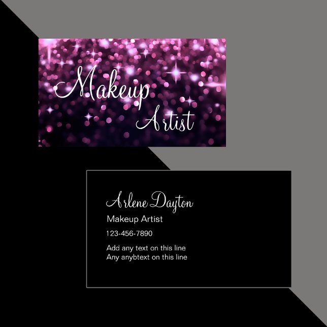Makeup Artist Business Cards (Creator Uploaded)