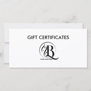 Makeup Artist Business Gift Certificates