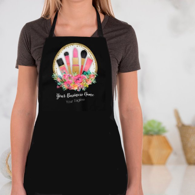 Makeup Artist Cosmetologist Beautician Pro Apron (Creator Uploaded)