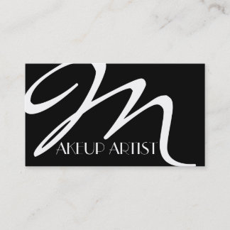 Makeup Artist Cosmetologist Nails Beauty Salon Business Card