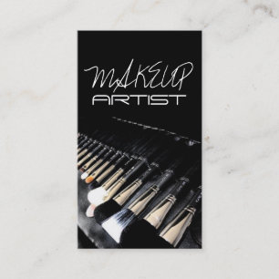 MakeUp Artist, Cosmetology, Salon Business Card