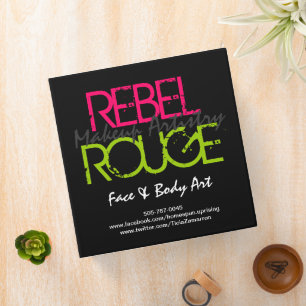 Makeup Artist (Customized for Client) Binder